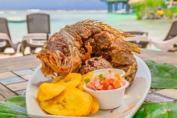 Little French Key Fish Plate Little French Key Fish Plate